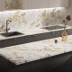 Купить Столешница для кухни Скиф 3050х600x26мм с кромкой. Цвет - Мрамор золотой в магазине TheBigHouse.ru