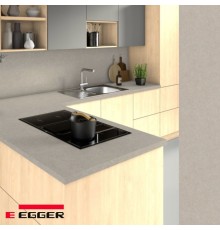 Столешница для кухни Egger 3000х600x38мм с торцевыми планками. Цвет - Камень Пьетра Фанано светло-серый