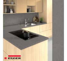 Столешница для кухни Egger 3000х600x38мм с торцевыми планками. Цвет - Камень Пьетра Фанано серый