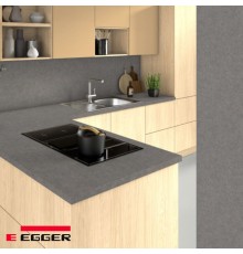 Столешница для кухни Egger 3000х600x38мм с торцевыми планками. Цвет - Камень Пьетра Фанано серый