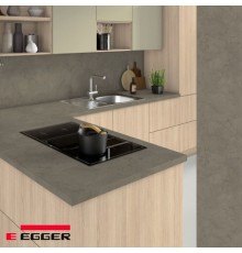 Столешница для кухни Egger 3000х600x38мм с торцевыми планками. Цвет - Камень Гави серо-коричневый