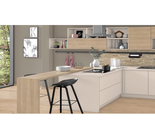 Заказать Столешница для кухни Egger 3000х600x38мм с торцевыми планками. Цвет - Кашемир серый в магазине TheBigHouse.ru