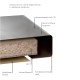 Заказать Столешница для кухни KronoSpan 3000х600x38мм с торцевыми планками. Цвет - Блэквуд ячменный в магазине TheBigHouse.ru