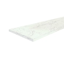 Столешница для кухни Союз 3000х600x38мм с торцевыми планками. Цвет - Мрамор Марквина белый